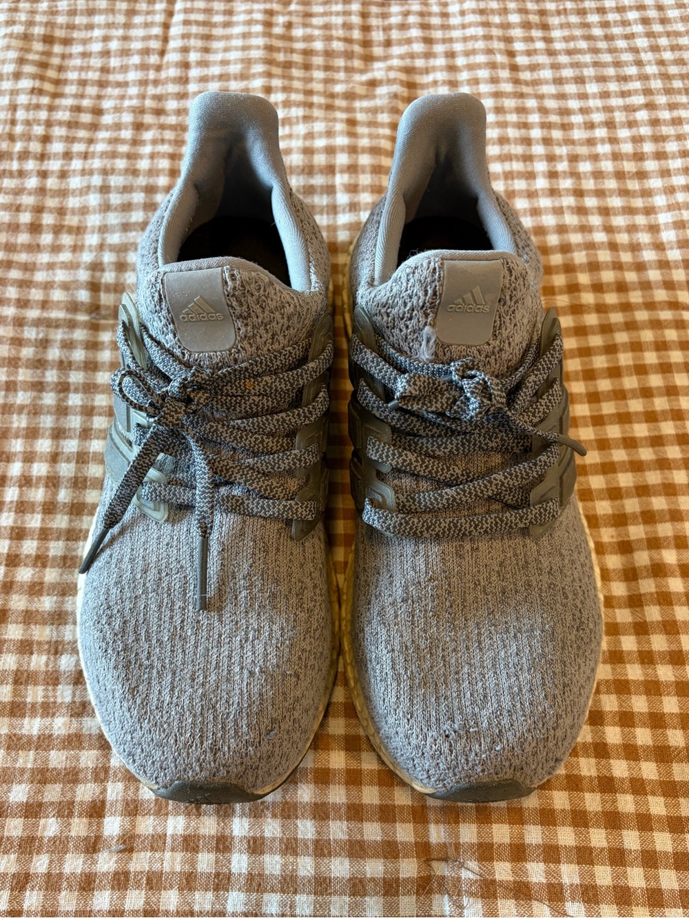 🩶 adidas UltraBoost Gray Running Shoes